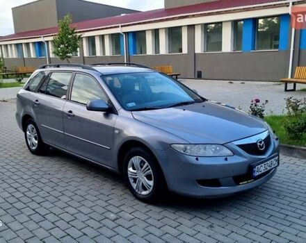 Серый Мазда 6, объемом двигателя 2 л и пробегом 328 тыс. км за 3250 $, фото 1 на Automoto.ua