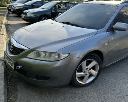Серый Мазда 6, объемом двигателя 2 л и пробегом 370 тыс. км за 1000 $, фото 1 на Automoto.ua