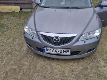 Сірий Мазда 6, об'ємом двигуна 2 л та пробігом 221 тис. км за 4000 $, фото 1 на Automoto.ua
