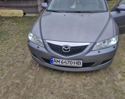 Серый Мазда 6, объемом двигателя 2 л и пробегом 221 тыс. км за 4000 $, фото 1 на Automoto.ua