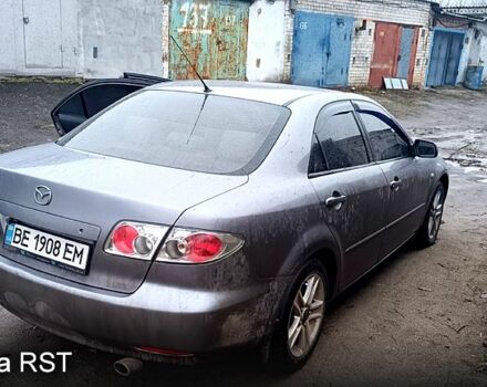 Серый Мазда 6, объемом двигателя 1.8 л и пробегом 200 тыс. км за 4000 $, фото 1 на Automoto.ua