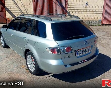 Серый Мазда 6, объемом двигателя 2 л и пробегом 219 тыс. км за 4500 $, фото 1 на Automoto.ua