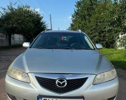 Серый Мазда 6, объемом двигателя 2 л и пробегом 344 тыс. км за 4200 $, фото 1 на Automoto.ua
