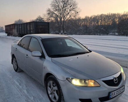 Серый Мазда 6, объемом двигателя 2 л и пробегом 377 тыс. км за 2650 $, фото 1 на Automoto.ua