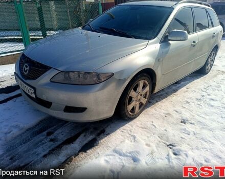 Серый Мазда 6, объемом двигателя 2 л и пробегом 330 тыс. км за 3990 $, фото 1 на Automoto.ua