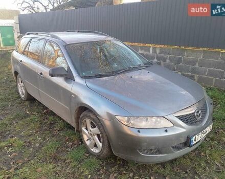 Серый Мазда 6, объемом двигателя 2 л и пробегом 336 тыс. км за 3600 $, фото 1 на Automoto.ua