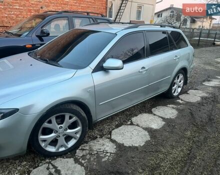 Серый Мазда 6, объемом двигателя 2 л и пробегом 315 тыс. км за 3200 $, фото 1 на Automoto.ua