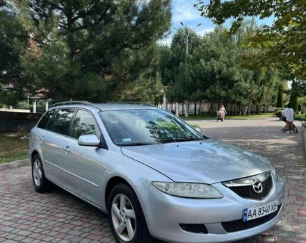 Серый Мазда 6, объемом двигателя 2 л и пробегом 320 тыс. км за 3213 $, фото 1 на Automoto.ua