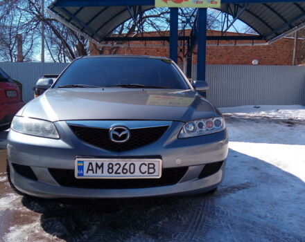 Сірий Мазда 6, об'ємом двигуна 2 л та пробігом 220 тис. км за 6500 $, фото 1 на Automoto.ua