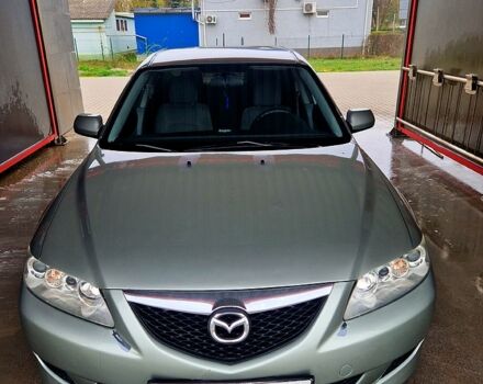 Серый Мазда 6, объемом двигателя 2 л и пробегом 317 тыс. км за 3200 $, фото 1 на Automoto.ua