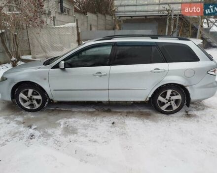Серый Мазда 6, объемом двигателя 2 л и пробегом 301 тыс. км за 2500 $, фото 1 на Automoto.ua