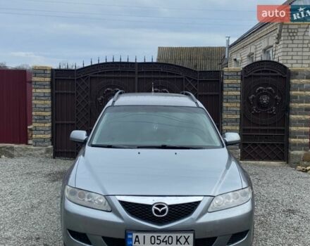 Серый Мазда 6, объемом двигателя 2 л и пробегом 400 тыс. км за 3300 $, фото 1 на Automoto.ua