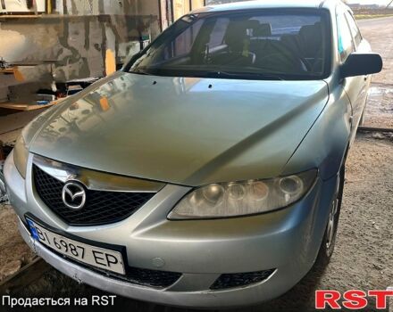Серый Мазда 6, объемом двигателя 2 л и пробегом 550 тыс. км за 3200 $, фото 1 на Automoto.ua
