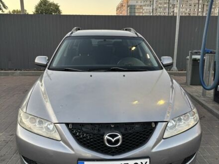 Сірий Мазда 6, об'ємом двигуна 2 л та пробігом 450 тис. км за 3000 $, фото 1 на Automoto.ua
