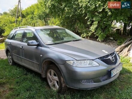 Серый Мазда 6, объемом двигателя 2 л и пробегом 388 тыс. км за 1500 $, фото 1 на Automoto.ua