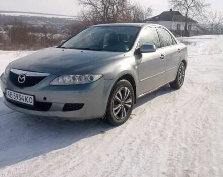 Серый Мазда 6, объемом двигателя 2 л и пробегом 330 тыс. км за 2600 $, фото 1 на Automoto.ua