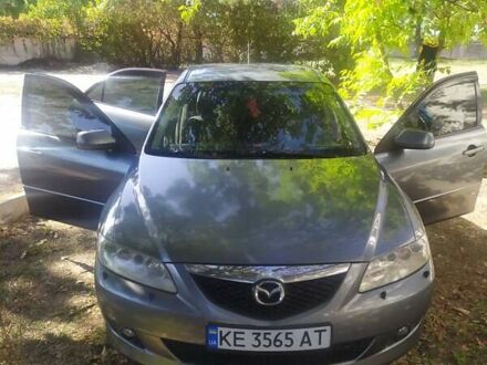 Серый Мазда 6, объемом двигателя 2 л и пробегом 224 тыс. км за 4500 $, фото 1 на Automoto.ua