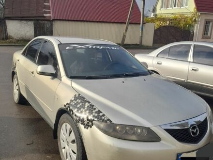 Серый Мазда 6, объемом двигателя 2 л и пробегом 380 тыс. км за 2600 $, фото 1 на Automoto.ua