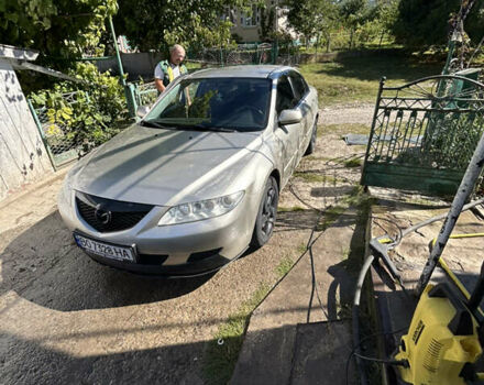 Серый Мазда 6, объемом двигателя 2 л и пробегом 280 тыс. км за 2900 $, фото 1 на Automoto.ua