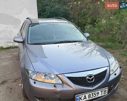 Серый Мазда 6, объемом двигателя 2 л и пробегом 248 тыс. км за 3700 $, фото 1 на Automoto.ua