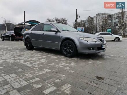 Серый Мазда 6, объемом двигателя 2 л и пробегом 241 тыс. км за 4700 $, фото 1 на Automoto.ua