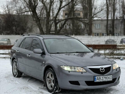 Серый Мазда 6, объемом двигателя 2 л и пробегом 250 тыс. км за 3500 $, фото 1 на Automoto.ua
