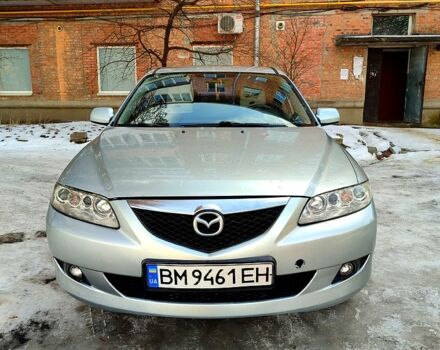 Серый Мазда 6, объемом двигателя 2 л и пробегом 314 тыс. км за 3300 $, фото 1 на Automoto.ua
