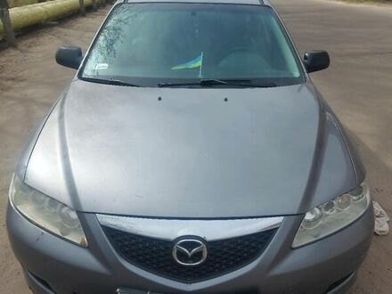 Серый Мазда 6, объемом двигателя 1.99 л и пробегом 340 тыс. км за 3800 $, фото 1 на Automoto.ua