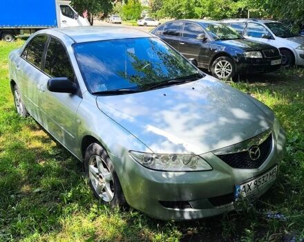 Серый Мазда 6, объемом двигателя 2 л и пробегом 254 тыс. км за 3200 $, фото 1 на Automoto.ua