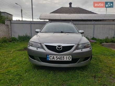 Серый Мазда 6, объемом двигателя 2 л и пробегом 250 тыс. км за 4500 $, фото 1 на Automoto.ua