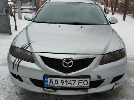 Серый Мазда 6, объемом двигателя 2 л и пробегом 301 тыс. км за 2500 $, фото 1 на Automoto.ua