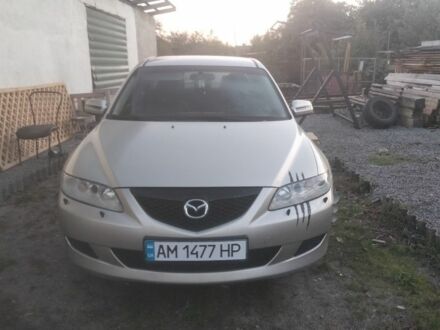 Серый Мазда 6, объемом двигателя 2 л и пробегом 456 тыс. км за 3250 $, фото 1 на Automoto.ua