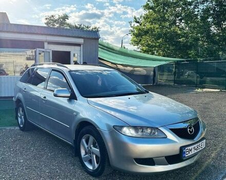 Серый Мазда 6, объемом двигателя 2 л и пробегом 362 тыс. км за 2900 $, фото 1 на Automoto.ua
