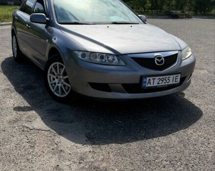 Серый Мазда 6, объемом двигателя 2 л и пробегом 235 тыс. км за 4612 $, фото 1 на Automoto.ua