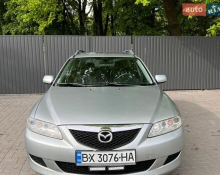 Серый Мазда 6, объемом двигателя 2 л и пробегом 282 тыс. км за 3300 $, фото 1 на Automoto.ua