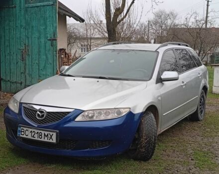Серый Мазда 6, объемом двигателя 2 л и пробегом 555 тыс. км за 2250 $, фото 1 на Automoto.ua