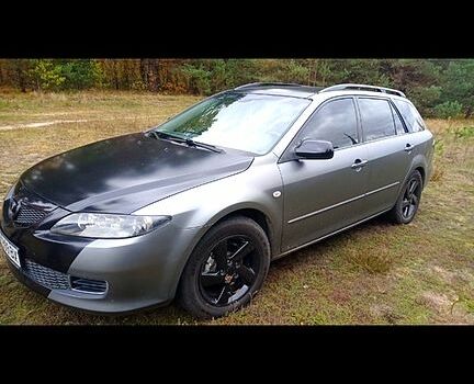 Серый Мазда 6, объемом двигателя 2 л и пробегом 220 тыс. км за 4900 $, фото 1 на Automoto.ua