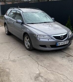 Серый Мазда 6, объемом двигателя 2 л и пробегом 370 тыс. км за 3200 $, фото 1 на Automoto.ua