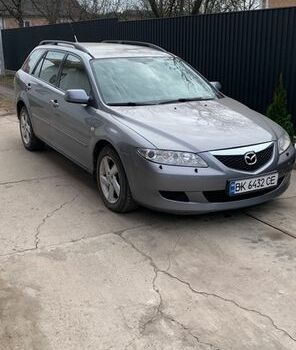 Сірий Мазда 6, об'ємом двигуна 2 л та пробігом 370 тис. км за 3200 $, фото 1 на Automoto.ua