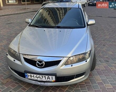 Серый Мазда 6, объемом двигателя 2 л и пробегом 189 тыс. км за 4200 $, фото 1 на Automoto.ua