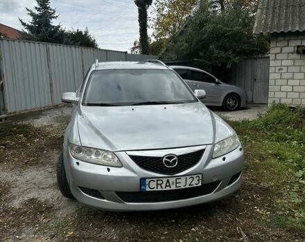 Серый Мазда 6, объемом двигателя 2 л и пробегом 290 тыс. км за 1200 $, фото 1 на Automoto.ua