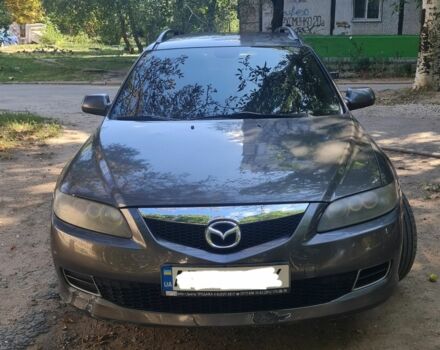 Серый Мазда 6, объемом двигателя 2 л и пробегом 300 тыс. км за 5700 $, фото 1 на Automoto.ua