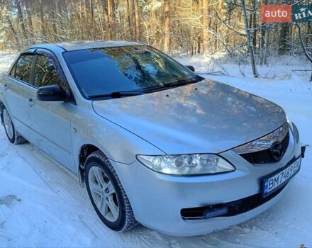 Серый Мазда 6, объемом двигателя 2 л и пробегом 212 тыс. км за 4700 $, фото 1 на Automoto.ua