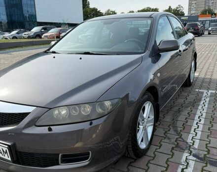 Серый Мазда 6, объемом двигателя 2 л и пробегом 168 тыс. км за 6000 $, фото 1 на Automoto.ua