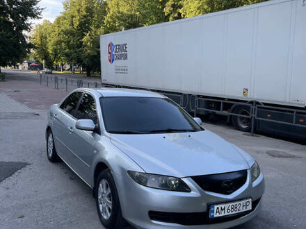 Серый Мазда 6, объемом двигателя 1.8 л и пробегом 300 тыс. км за 4200 $, фото 1 на Automoto.ua