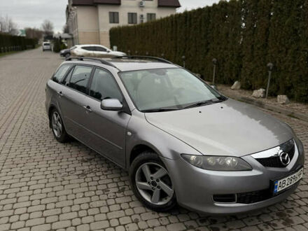 Серый Мазда 6, объемом двигателя 2 л и пробегом 268 тыс. км за 3599 $, фото 1 на Automoto.ua