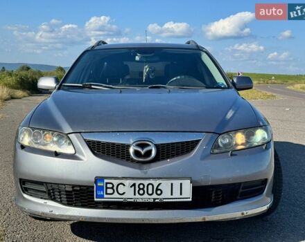 Серый Мазда 6, объемом двигателя 2 л и пробегом 389 тыс. км за 3400 $, фото 1 на Automoto.ua