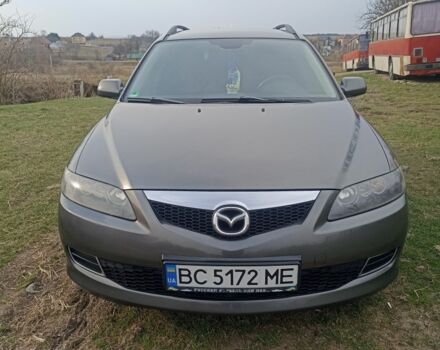 Серый Мазда 6, объемом двигателя 2 л и пробегом 263 тыс. км за 4500 $, фото 1 на Automoto.ua
