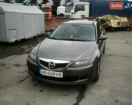 Серый Мазда 6, объемом двигателя 2 л и пробегом 280 тыс. км за 4500 $, фото 1 на Automoto.ua