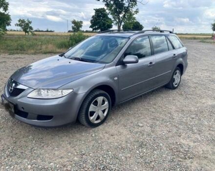Серый Мазда 6, объемом двигателя 2 л и пробегом 189 тыс. км за 5800 $, фото 1 на Automoto.ua